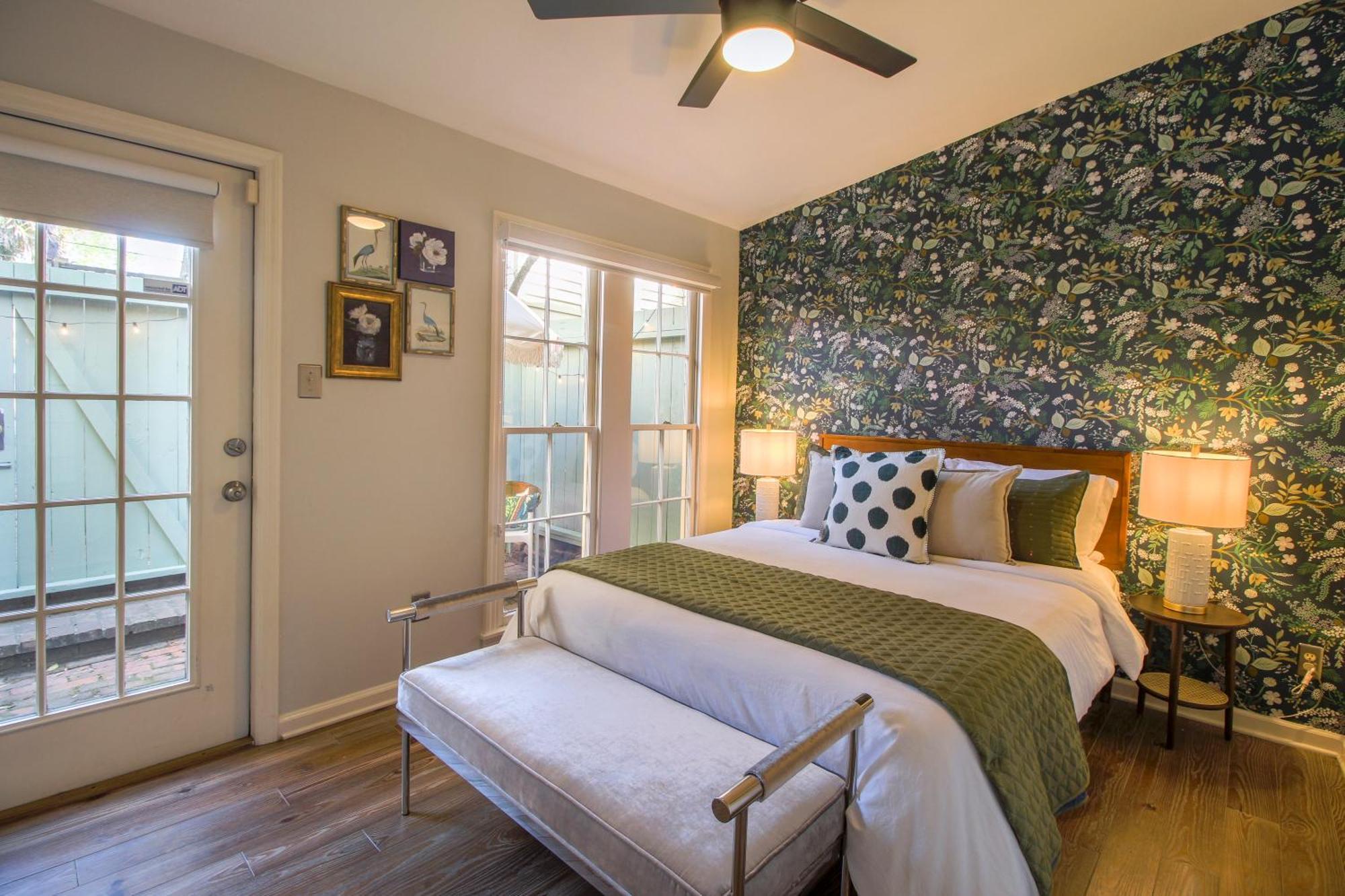 Ferienwohnung Private Patio Retreat In Charming Downtown Savannah Exterior foto