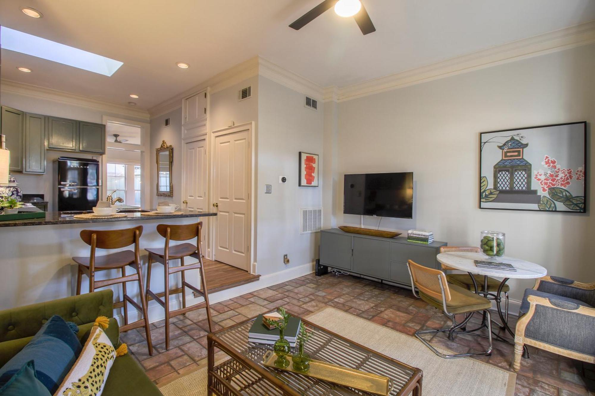 Ferienwohnung Private Patio Retreat In Charming Downtown Savannah Exterior foto